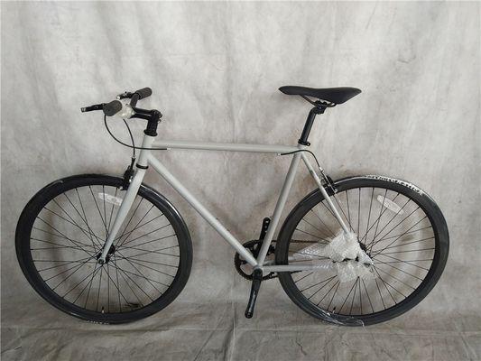 160 kg Ladekapazität Graue Farbe Klassiker Einfachgeschwindigkeit Fixie Festgetriebe Fahrrad 1,6 m Länge