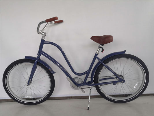 Coaster Brake 26 Zoll Single Speed Hybrid Unisex Beach Cruiser Bike mit 26 * 2,35 Reifen