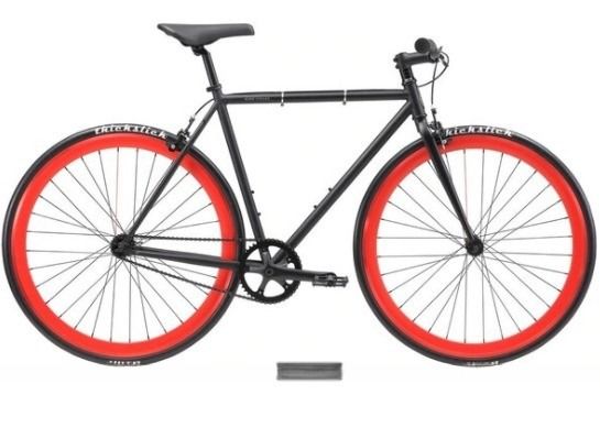 160 kg Ladekapazität Graue Farbe Klassiker Einfachgeschwindigkeit Fixie Festgetriebe Fahrrad 1,6 m Länge