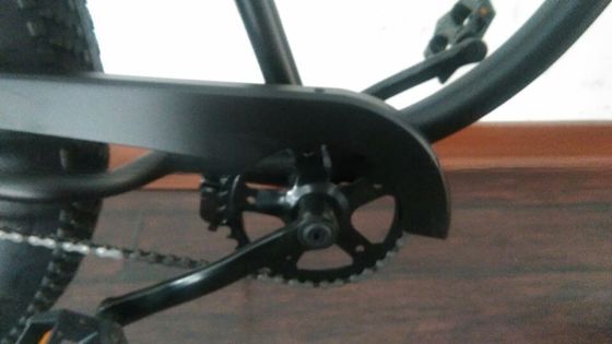 26&quot; Fettrad mit Ledersattel und Aluminiumrahmen Ihr idealer Außenbegleiter