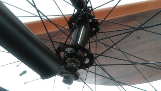 26&quot; Fettrad mit Ledersattel und Aluminiumrahmen Ihr idealer Außenbegleiter