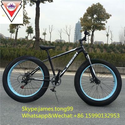 Fat Beach Cruiser Bike mit 26-Zoll-Schnee-Reifen und Aluminium-Rahmen im Jahr 2015
