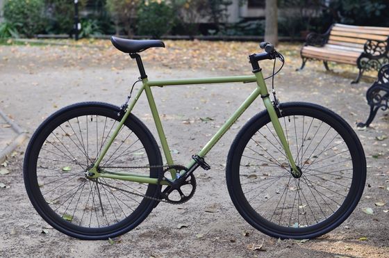 Hard Frame Festgetriebe Road Bike mit Quando Hub Ihr perfekter Begleiter auf der Straße