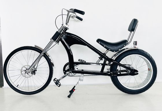 Bruttogewicht 38 kg 24 Zoll Hubschrauberrad mit Eingeschwindigkeitsgetriebe und langem Rahmen