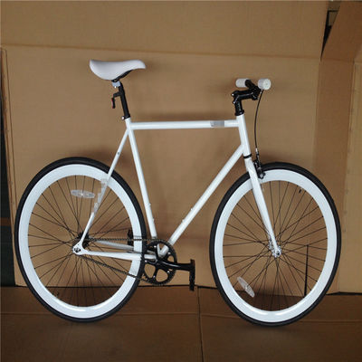 KMC Chain Schwarz 700C Einzelgeschwindigkeitsrad Fahrrad für Männer Vintage Fixed Gear Bike