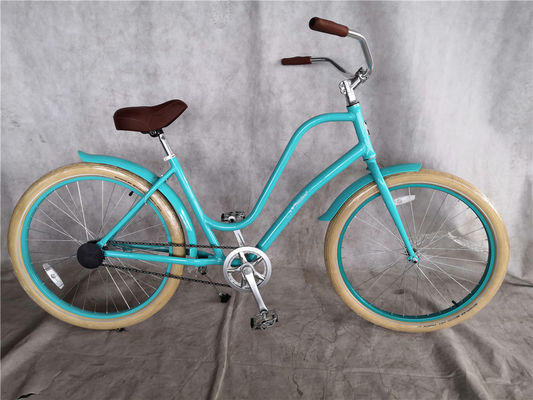 26x3 Zoll Unisex Schritt durch Aluminiumrahmen 3 Speed Beach Cruiser Bike zum Mieten in USA