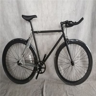 KMC Chain Schwarz 700C Einzelgeschwindigkeitsrad Fahrrad für Männer Vintage Fixed Gear Bike