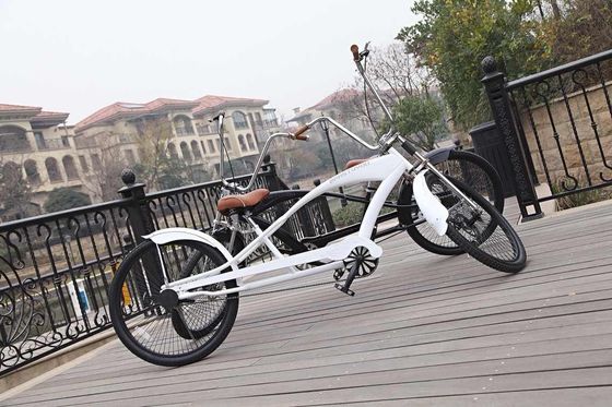 26&quot; Hi-Ten Stahlrahmen Erwachsener Beach Cruiser Helikopter Fahrrad 17KG Bruttogewicht 3,0 Reifen
