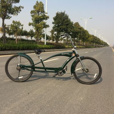 26&quot; Hi-Ten Stahlrahmen Erwachsener Beach Cruiser Helikopter Fahrrad 17KG Bruttogewicht 3,0 Reifen