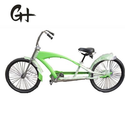 26&quot; Hi-Ten Stahlrahmen Erwachsener Beach Cruiser Helikopter Fahrrad 17KG Bruttogewicht 3,0 Reifen