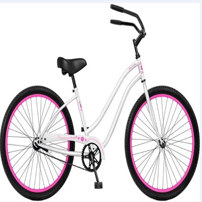 KMC-Kette Schwarze Farbe Urban Lady Single Speed Frauen Beach Cruiser Bike für gemütliche Fahrten
