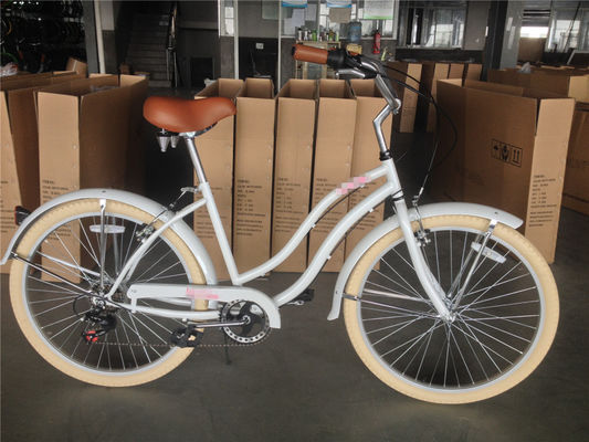 KMC-Kette Schwarze Farbe Urban Lady Single Speed Frauen Beach Cruiser Bike für gemütliche Fahrten