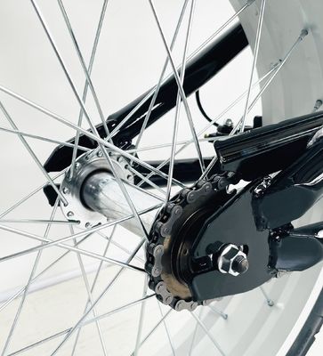 Bruttogewicht 25,0 KG 24-20 &quot;Einfachgeschwindigkeits-Erwachsenen-Helikopterrad mit Stahlgabeln von OEM