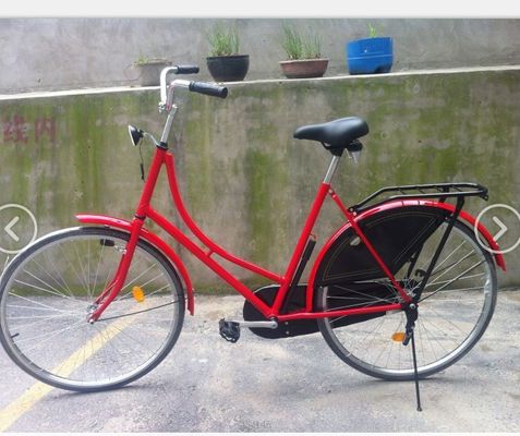 Aluminiumlegierung V Bremse Old Man City Bike Klassiker Vintage Design mit Stahlrahmen