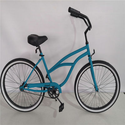 150 KG Ladekapazität Frauen Cruiser Fahrrad Einzelschnelligkeit Urban Lady Beach Bike 26 Zoll