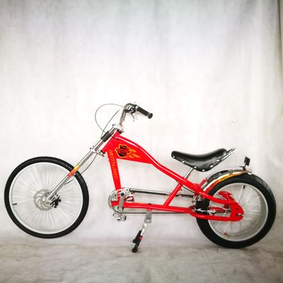 24&quot; V Bremse/ Scheibenbremsen 4.0 Reifen Einzelgeschwindigkeit Chopper Fahrrad für den amerikanischen Markt