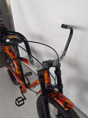 15 kg Fettreifen City Bike Inner 3 Geschwindigkeit 3,0 "Vintage Erwachsene Beach Cruiser Bike 24 Zoll