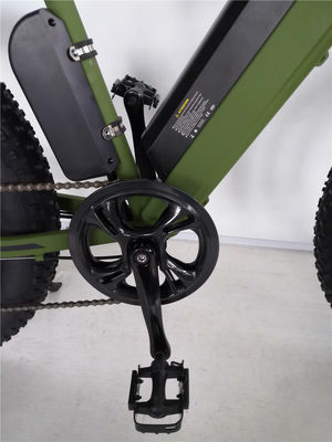 16.7 Ah Batteriekapazität Elektro-Bergrad für Erwachsene 26 Zoll Fettreifen Ebike