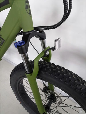 16.7 Ah Batteriekapazität Elektro-Bergrad für Erwachsene 26 Zoll Fettreifen Ebike