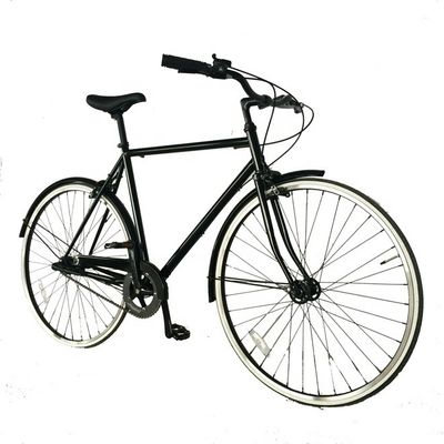 700C SHIMANO Inner 3 Geschwindigkeiten Niederländische Männer CE Erwachsene Stahlrahmen Stadt Vintage Bike Stahlgabel