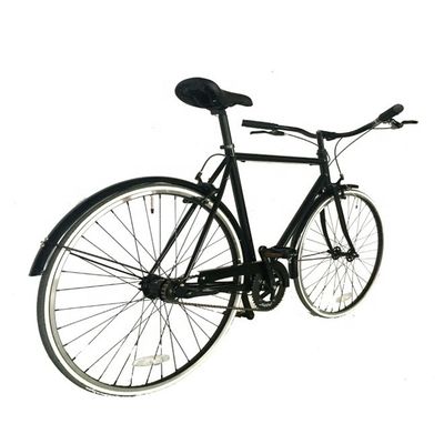 700C SHIMANO Inner 3 Geschwindigkeiten Niederländische Männer CE Erwachsene Stahlrahmen Stadt Vintage Bike Stahlgabel