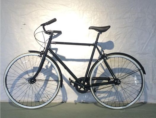 700C SHIMANO Inner 3 Geschwindigkeiten Niederländische Männer CE Erwachsene Stahlrahmen Stadt Vintage Bike Stahlgabel