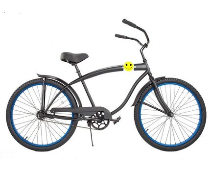 26 Zentimeter Stahlrahmen Festrahmen 3 Speed Beach Cruiser Bike für Erwachsene