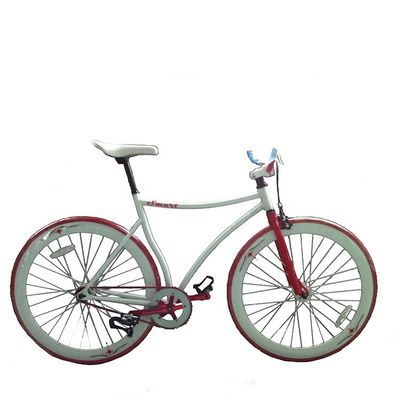 Customized CE Hi-Ten Stahlrahmen 700C Single Speed Fixed Gear Bike für Jungen