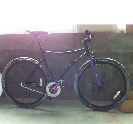 Customized CE Hi-Ten Stahlrahmen 700C Single Speed Fixed Gear Bike für Jungen