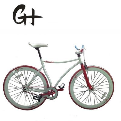 Customized CE Hi-Ten Stahlrahmen 700C Single Speed Fixed Gear Bike für Jungen