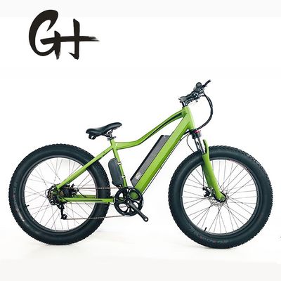 US-Markt 26&quot; 4.0 Fat Tire Elektrofahrrad mit 48V 500W Stromversorgung und 7 Schnellgetrieben