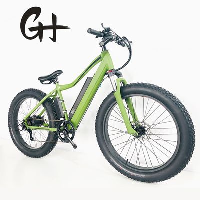 US-Markt 26&quot; 4.0 Fat Tire Elektrofahrrad mit 48V 500W Stromversorgung und 7 Schnellgetrieben