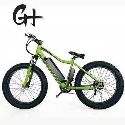 US-Markt 26&quot; 4.0 Fat Tire Elektrofahrrad mit 48V 500W Stromversorgung und 7 Schnellgetrieben