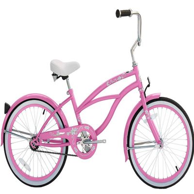 Jetta Pink Girls 20 &quot; Beach Cruiser Bike Bruttogewicht 11 kg Leichtgewicht und langlebig 9 kg