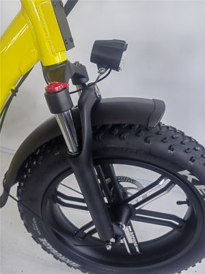 Kenda 20*4.0 Reifen und Wellgo-Pedal 48V 750W Klappfahrrad für Beach Cruiser