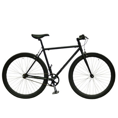 Quando Hub Schwarze Farbe Anpassung 700x28C Stahlrahmen Vintage Fixie Festgetriebe Fahrrad
