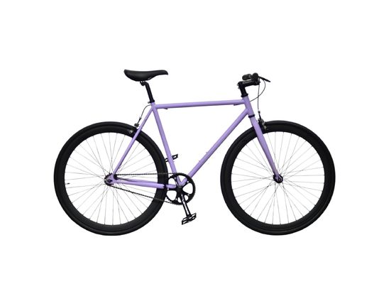 Quando Hub Schwarze Farbe Anpassung 700x28C Stahlrahmen Vintage Fixie Festgetriebe Fahrrad