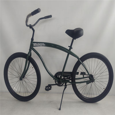 USA Vermietung 26 &quot;Männer Beach Cruiser Bike mit Messing Nippel und Single Gear Pedal Bremse