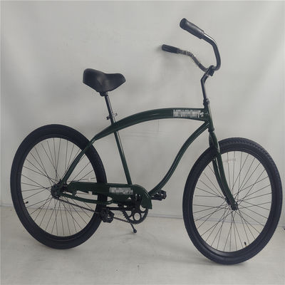 USA Vermietung 26 &quot;Männer Beach Cruiser Bike mit Messing Nippel und Single Gear Pedal Bremse