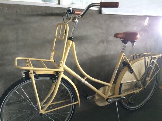28 Zoll Old Man City Bike Classic Dutch Bike mit Stahlrahmen und Doppel-V-Bremse