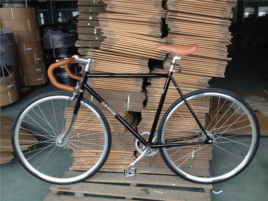 Vintage Festgetriebe Fahrrad Fahrrad für Erwachsene Straßenrennen 2023 Wellgo Pedal Lasco Crank Set