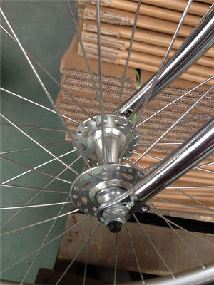 Vintage Festgetriebe Fahrrad Fahrrad für Erwachsene Straßenrennen 2023 Wellgo Pedal Lasco Crank Set