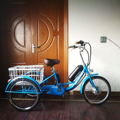 2020 Markt 750W 20 &quot;Aluminiumlegierung Felge Elektro-Dreifahrrad für den Güterverkehr