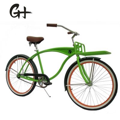 Personalisiertes Logo 26&quot; Single Speed Coaster Brake Beach Cruiser Bike für Männer in den USA
