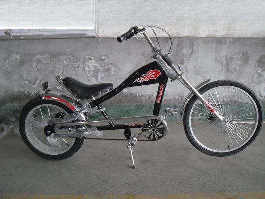CE OEM Erwachsenen Chopper Stil Fahrrad mit 24-20 &quot;Einzelgeschwindigkeit und Hi-Ten Stahlrahmen