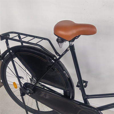 Single Speed 28 Inch Vintage Classic Black Lady Oma Holland City Cruiser Dutch Bike Fahrrad für Frauen