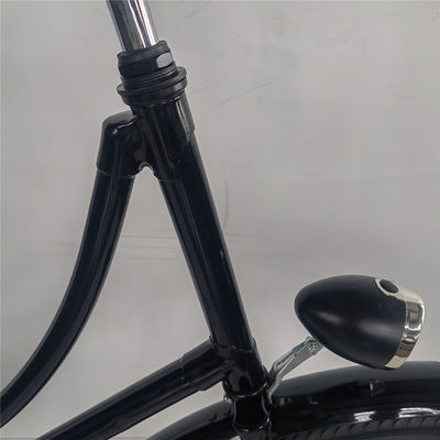 Single Speed 28 Inch Vintage Classic Black Lady Oma Holland City Cruiser Dutch Bike Fahrrad für Frauen