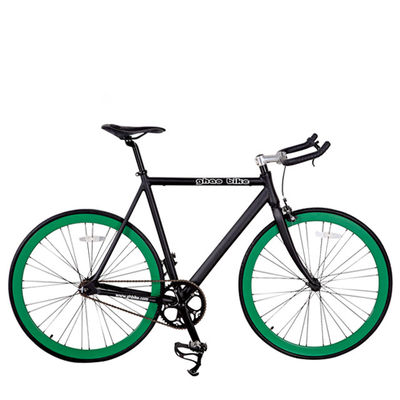 USA CE Track Fixie Fahrrad 700C Aluminiumrahmen OEM Einzelgeschwindigkeit mit Aluminiumlegierung Stamm