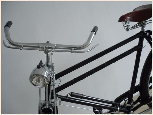 Klassischer Stil Niederländisches Fahrrad für Männer mit Achterbremse und gewöhnlichem Pedaltyp
