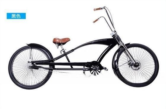 26' Long Frame Chopper Beach Cruiser Bike mit Alloy-Pedal und Stahlgabel